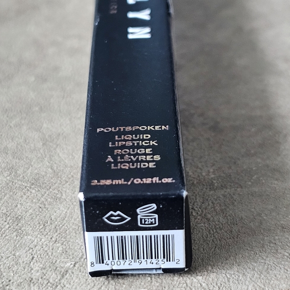 JACLYN Noodie Color Liquid Lipstick .12 fl oz Full Size Poutspoken Cosmetics New - Picture 5 of 8